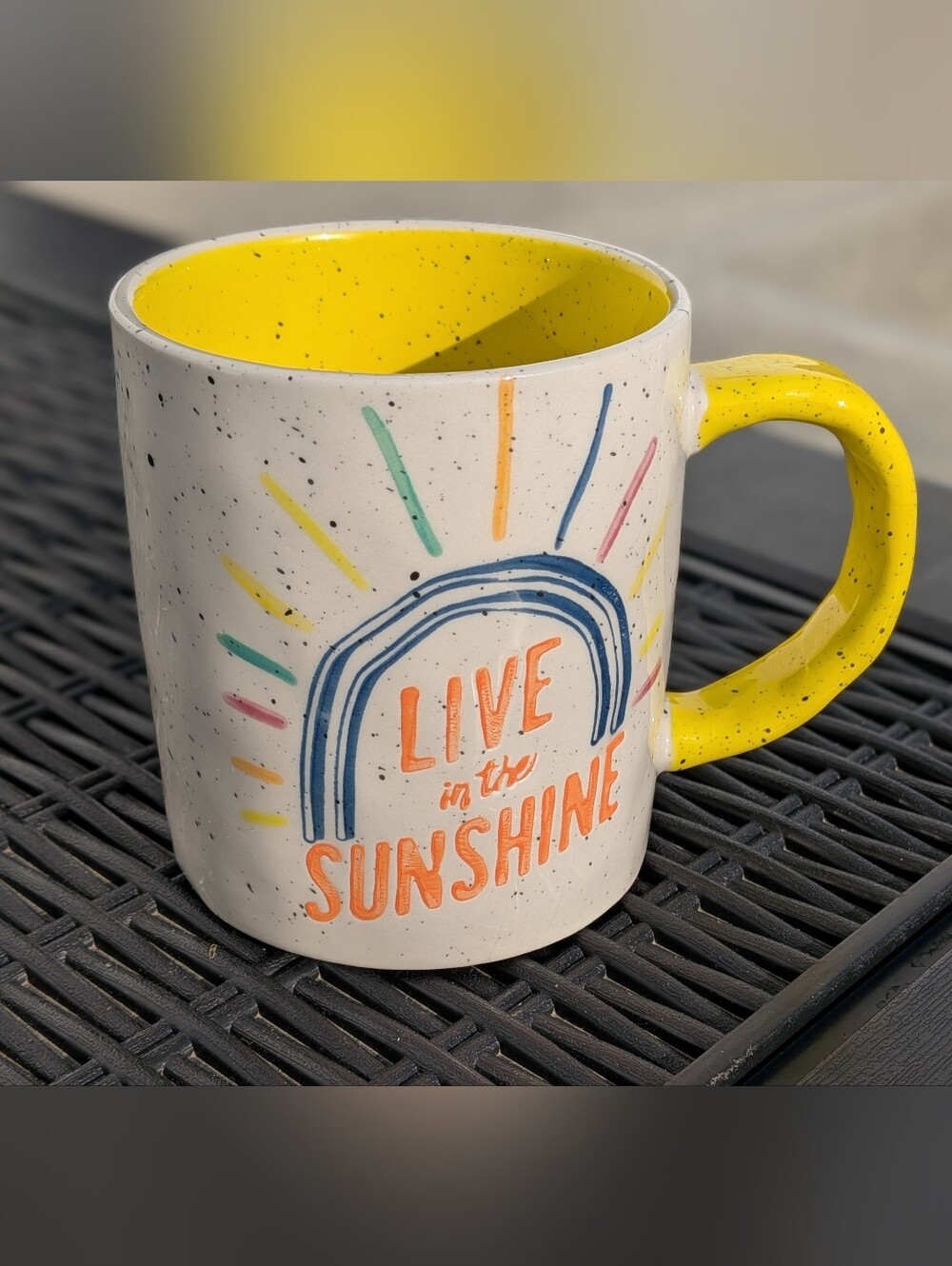 Live In Sunshine Jumbo Coffee Mug